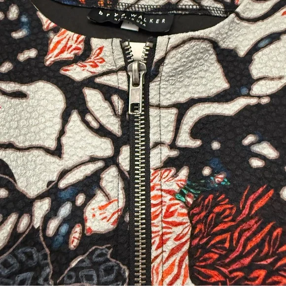 bryn walker Juniper Jacquard Long Jacket - Picture 7 of 16